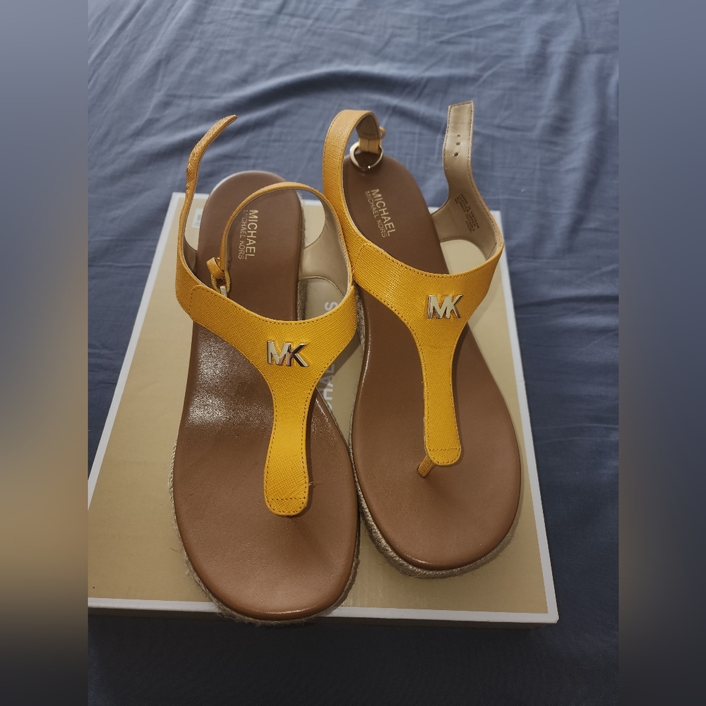 Michael Kors thong wedges